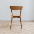 thumbnail image 4 of GZXS Mid-Century Modern Dining Chair for Living Room,Natural Oak, 4 of 10