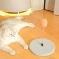 thumbnail image 4 of Nebwoak Cat Creeper,Teaser Cat Stick,Bite-Resistant Spring Ball Toys,Wood, 4 of 6