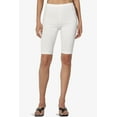 thumbnail image 2 of Women's Basic Stretch Cotton Span High Waist Above Knee Bermuda Short Leggings, 2 of 7