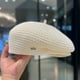thumbnail image 5 of Gorro de boina de verano para mujer - ajustable, ligero y transpirable para playa y actividades al aire libre - negro, beige, caqui, 5 of 7