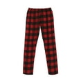 thumbnail image 4 of Fiomva Christmas Family Matching Suit Long Sleeve T-Shirt and Red Plaid Pants, 4 of 6