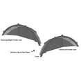 thumbnail image 4 of Black Horse Full Set Inner FENDER FLARES Liners - Front & Rear Matte Black Compatible with 2018-2024 Jeep Wrangler-TFFJL4, 4 of 9