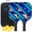 Multicolor - Set of 2, variant on BEIVES Pickleball Paddles Set of 4 - Lightweight 7.9oz Pickle Ball Paddle Fiberglass Face, Pickleball Racket Kit with Balls & Carry Bag