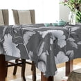 thumbnail image 4 of 54x72 Inch Tablecloth Polyester Square Tablecloth for Home Kitchen Dinner Decor Old-fashioned Floral Pattern, 4 of 9