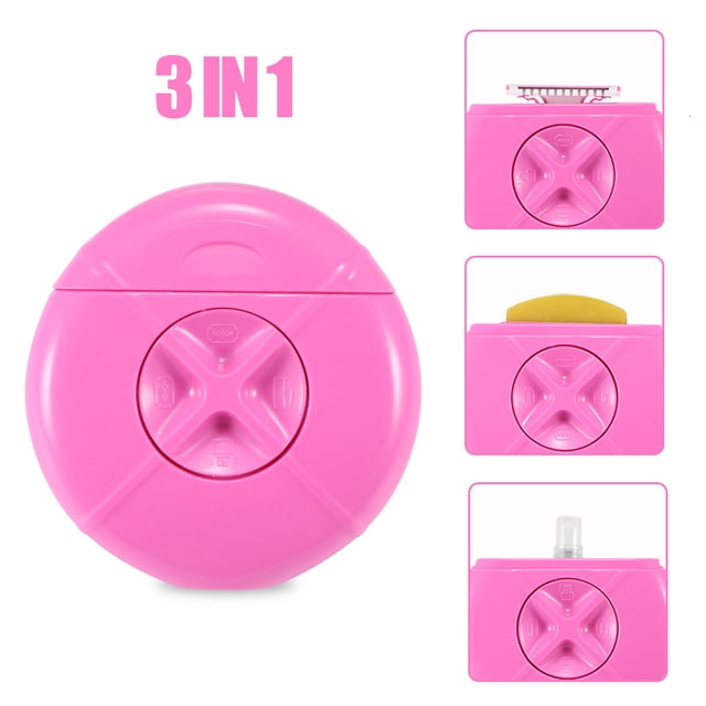 Afeitadora 3 En 1 Para Mujer, Afeitadora Indolora, Depiladora, Navaja De Afeitar, Afeitadora Manual Irene Inevent CE002379-00