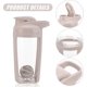 thumbnail image 3 of Protein Shaker Bottle,Shaker for Protein Shakes 650 ml With Mixer Ball BPA Free Leak-proof Shaker Bottle For Protein Powder, 3 of 5