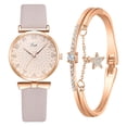 thumbnail image 2 of Relojes de pulsera para mujer Jadi, estilo europeo y de moda, con esfera dorada, conjunto de reloj de pulsera para mujer, reloj de moda, 2 of 4