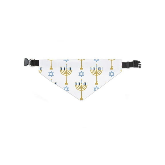 Menorah Candle Pattern Bandana -Image by Shutterstock, Small