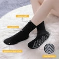 thumbnail image 2 of NANAhuang Non Slip Socks for Women Winter Warm Cozy Fuzzy Slipper Socks Soft Fluffy Hospital Socks with Grips, 2 of 6