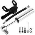 thumbnail image 1 of 1 Set Mini Pompe Vélo Pompe à Pneu de Vélo Portable Pompe Vélo de Montagne Portable Pompe Vélos Portable Pompe Vélo Petite Pompe Vélo Pompe Pneu Vélo Alliage d'Aluminium Multi Multi, 1 of 5