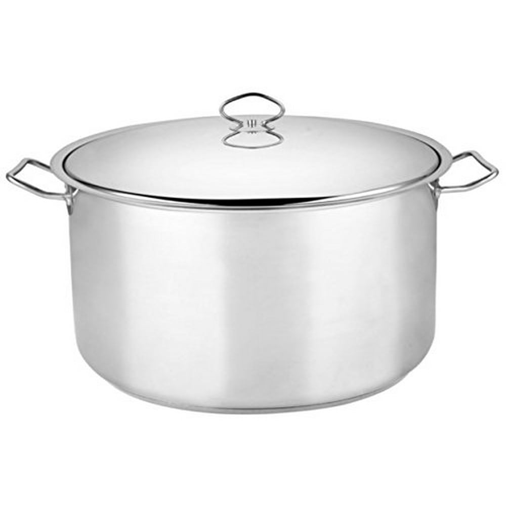 All Metal Large Family Size 55 Quart Stainless Steel Dutch Oven Stock
