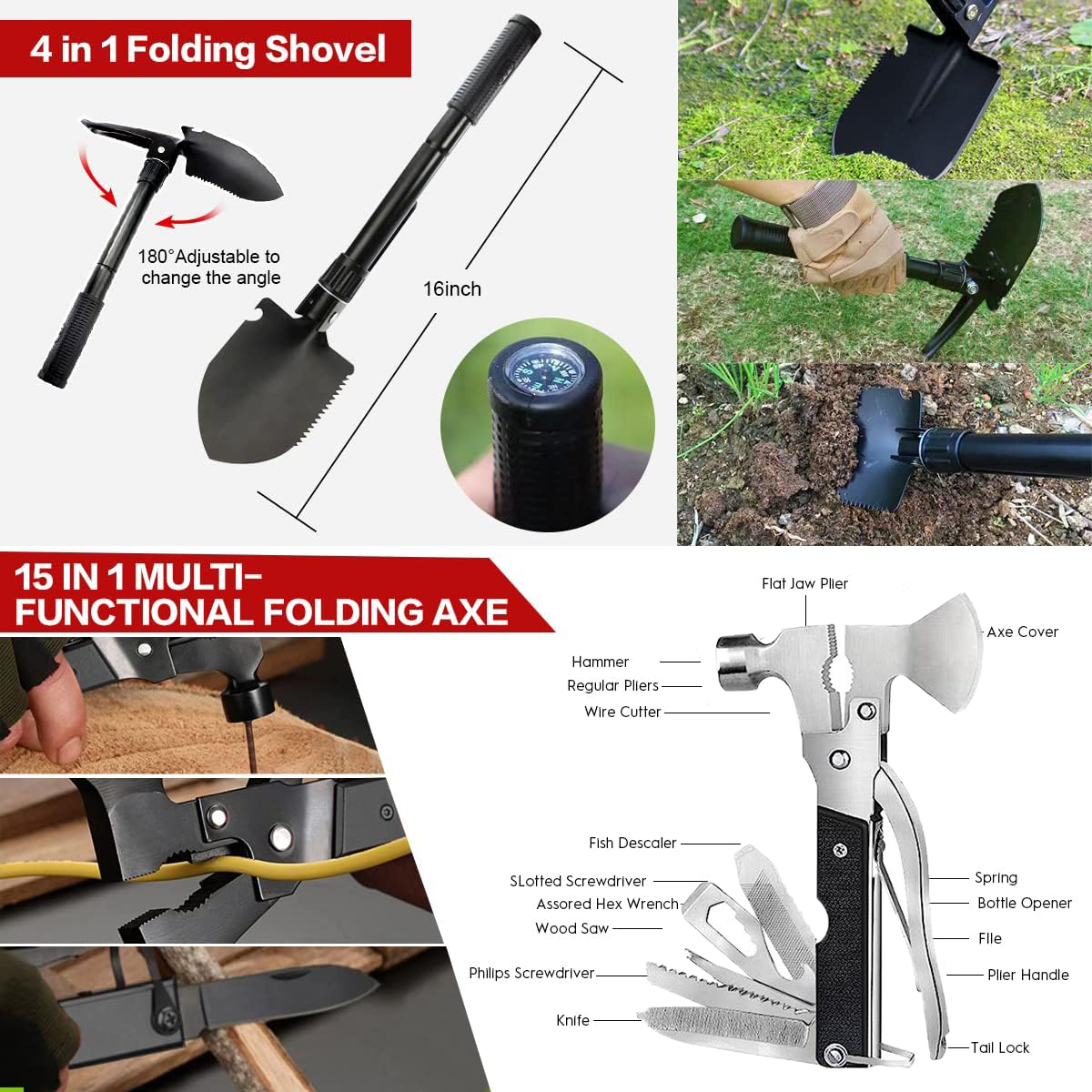 TEIPUERY 250-Piece Emergency Survival First Aid Kit photo 7