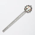 thumbnail image 5 of Sea horse Book Marks: Vintage Silver Lace-Edged Bookmark - a Delightful Gift for Book Lovers!, 5 of 5