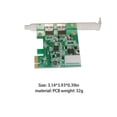 thumbnail image 2 of Matsuzay Tarjeta de expansión PCI-E a USB3.0, placa de extensión USB de escritorio externa, adaptador de disco U de ratón profesional de repuesto Estaciones de acoplamiento para portátiles, 2 of 6