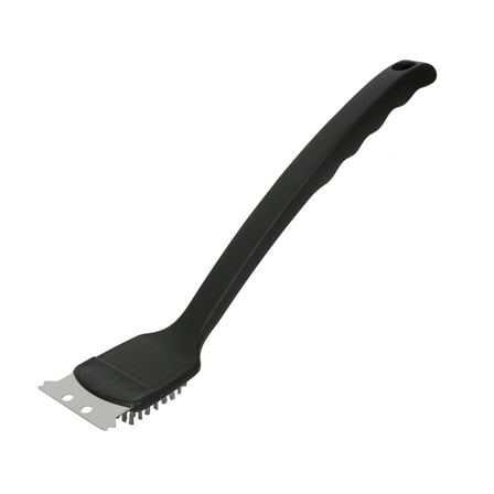 Expert Grill 16-Inch Steel Fiber Scrub Brush and Scraper for Grills