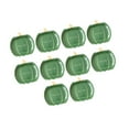 thumbnail image 2 of Tachiuwa 10 Pieces Halloween Pumpkin Paper Plates Disposable Tableware for Home Table 9inch Green, 2 of 9