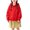 Red, variant on Ruyang Boys Girls Hooded Sweatshirt Classic Oversized Hoodies Soft Loose Pullover Kids Kangaroo Pocket Sweatshirts