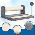 thumbnail image 2 of PAWBEE Cat Scratching Post & Pad 14.5 Scratching Board With Soft Play Ball Toy, 2 of 7