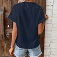 thumbnail image 7 of ClodeEU Lace Long Sleeve Tee for Women ,Slim Fit Lace Shirt ,Going Out Trendy Top Dark Blue,Womens Plus M, 7 of 7