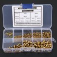 thumbnail image 3 of Eyelets Punch Tool Eyelets Rivet, Brass Clothing Eyelets Corn Rivets Set, Down Jackets for Belts, 3 of 7