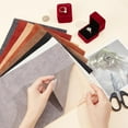 thumbnail image 4 of 8Pcs Velvet Adhesive Sheets 7.8x11.8 Inch Velvet Cloth Fabric Patches Self-Adhesive Fabric Repair Patch for Cloth Sofa Repair Car Seats Home Decor DIY 0.8mm Thick for DIY, 4 of 6