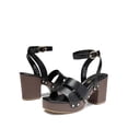 thumbnail image 3 of DREAM PAIRS Women's Chunky Platform Ankle Multi Strappy Heels Round Open Toe Summer Sandals, 3 of 7