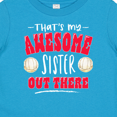 thumbnail image 4 of Inktastic That's My Awesome Sister out There with Volleyball Boys or Girls Baby T-Shirt, 4 of 5