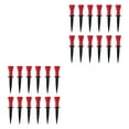 thumbnail image 1 of Paquete de 12 Soportes para Pelotas de Plástico Rojo 76 mm Yuarrent, 1 of 6