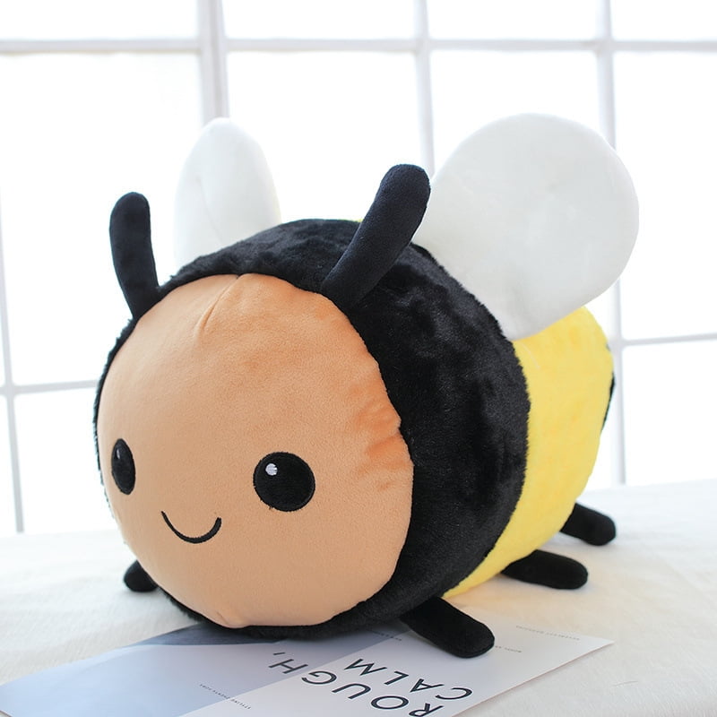 Bee Plush Toy, Soft Stuffed Pillow And Cushion Doll For Kids Plush Toys  Hugging Pillow 20cm The Bees