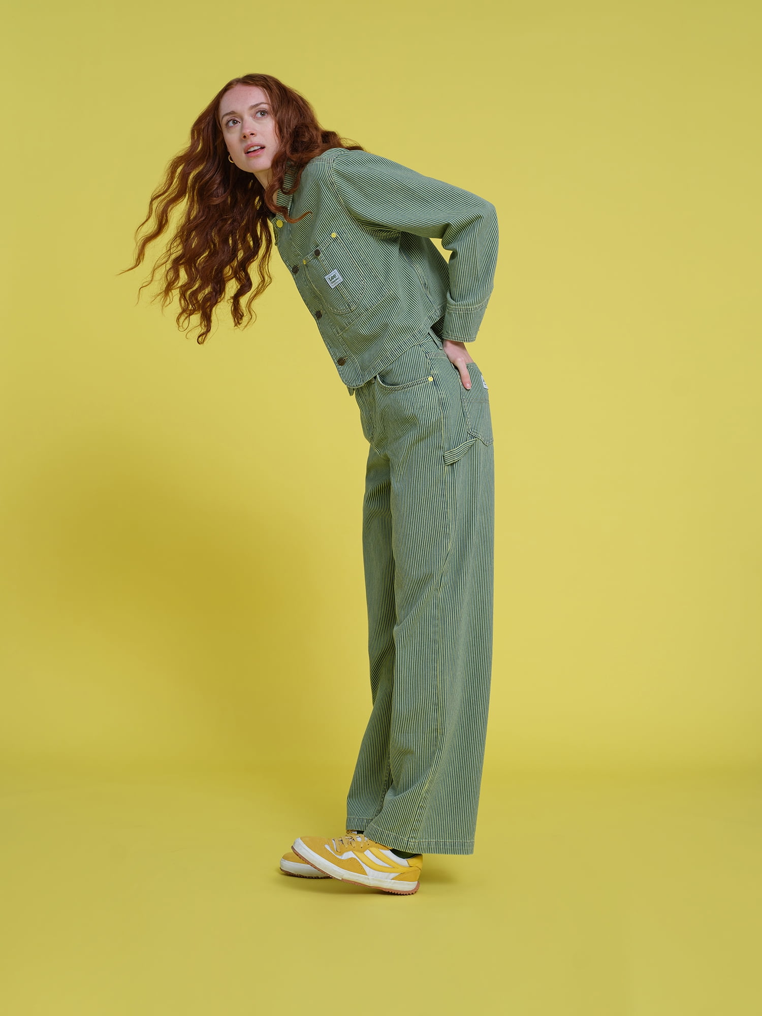 Lee® x Crayola® Women's Limited Edition Colors Loose Straight Carpenter Jean, Sizes 26x32 -33x32