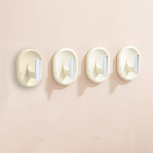 Ganchos Sin Perforaciones para Cocina, Baño y Sala de Estar. Ganchos Resistentes Detrás de La Puerta.