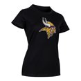 thumbnail image 3 of NFL Playera Aficionado Básica Minnesota Vikings Negro para Mujer, Talla Mediana, 3 of 5