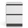 thumbnail image 3 of Furniture of America Misti Contemporary Solid Wood Nightstand with USB in White, 3 of 8