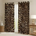 thumbnail image 2 of Manfei Leopard Print Blackout Curtains Set of 2 (38x54 Each),Wild Animal Curtains and Drapes,Cheetah Pattern Living Room Curtains For Girl Kids,Breathable Home Decor, 2 of 6