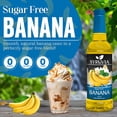 thumbnail image 2 of Syruvia Sugar Free Banana Flavored Syrup for Drinks, Cocktails, Lemonades, Iced Teas and Desserts – 25.4 fl oz, 2 of 5