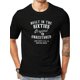 thumbnail image 4 of BUILT IN THE SIXTIES" Classic 3D Print Men's T-Shirt - Casual Black Graphic Tee, Perfect for Summer & Street Style, Machine Washable, 4 of 7