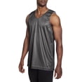 thumbnail image 2 of Ma Croix Men's Reversible Basketball Jersey Breathable Practice Tank Top, 2 of 8