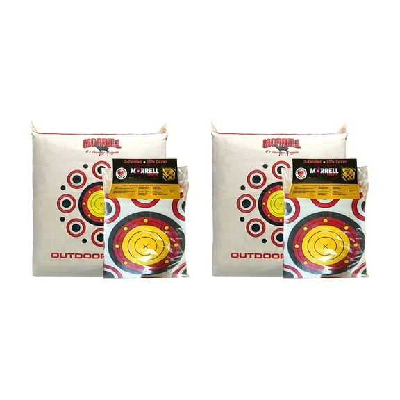 Morrell Weatherproof Archery Target Replacement Field Point Cover (2 Pack)