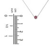 thumbnail image 4 of Bezel Set Birthstone Pendant, 4 of 4