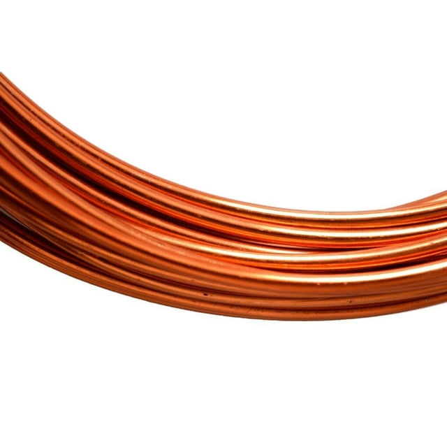 Aluminum Wire Thickness Bendable Wires Bike Easy Install Bendable Cords to Use Handy Installation Durability Rust-proof for Crafts DIY orange