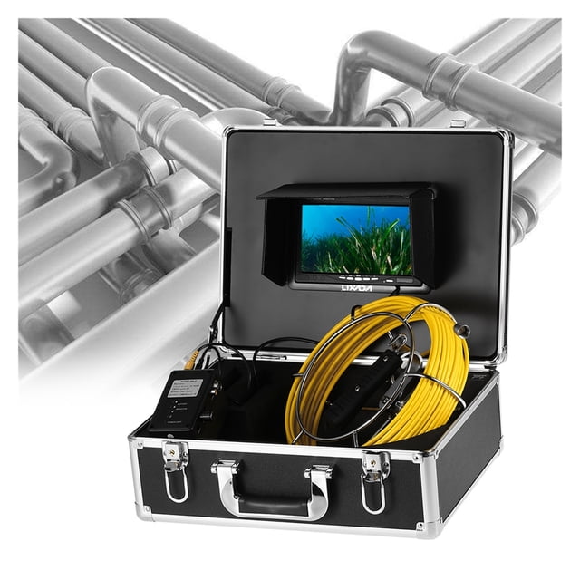 20M / 30M Fish Finder Drain Pipe Sewer Inspection Camera Waterproof Industrial Endoscope Borescope Snake Camera ,Easy to Use