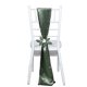 thumbnail image 2 of BalsaCircle 50 fajas de satén verde eucalipto para sillas, lazos, decoraciones para bodas, fundas para sillas de fiesta y banquetes, 2 of 8
