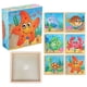 thumbnail image 4 of Rompecabezas de seis caras para niños, rompecabezas de madera tridimensional, juguetes de cognición espacial E65D, 4 of 4