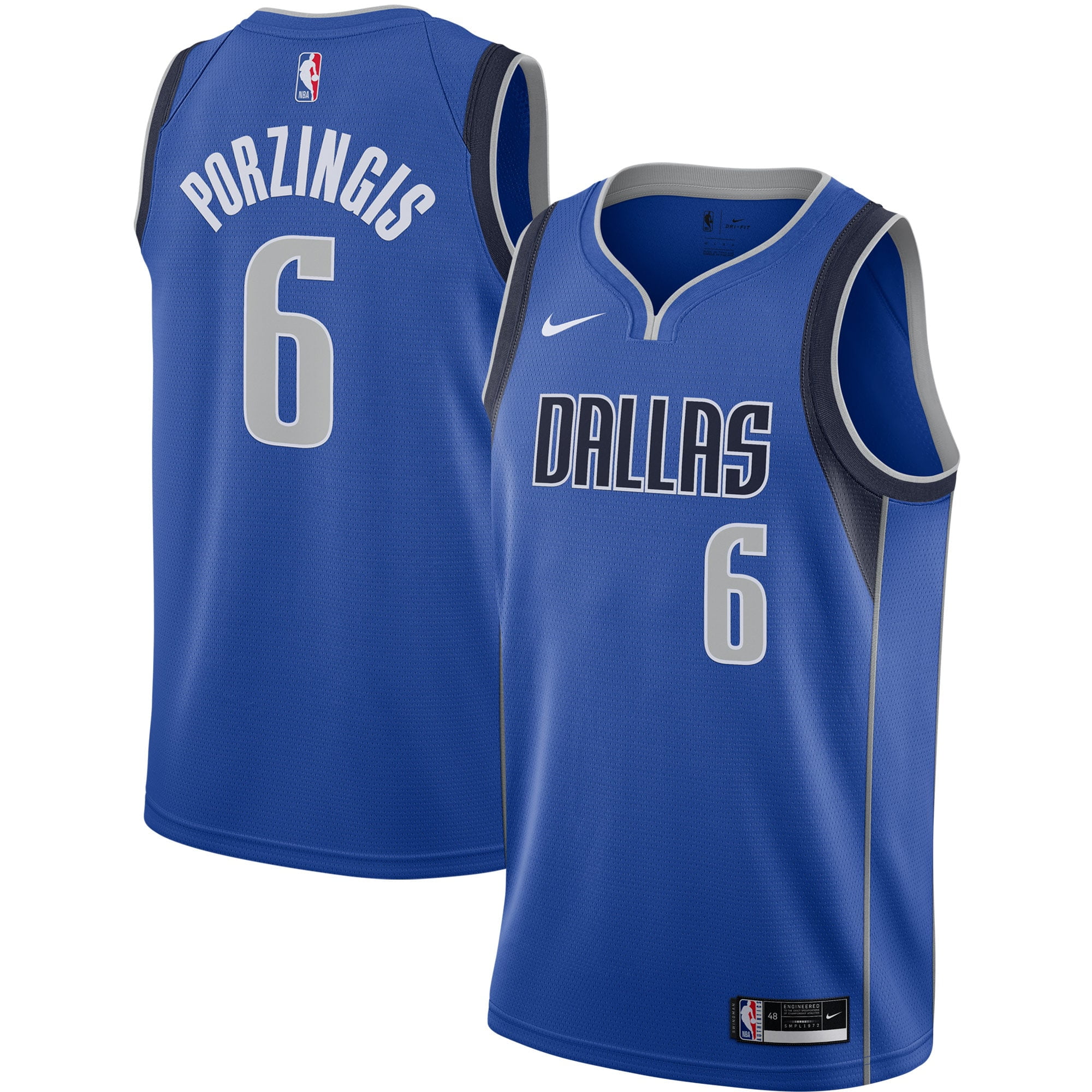 dallas mavericks kristaps porzingis jersey