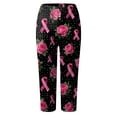 thumbnail image 5 of UAYOTSE Women's Christmas Halloween Leggings High Waisted Workout Pants Tummy Control Santa Claus Print Gym Legging Tights(S,C653-Black), 5 of 5
