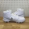 thumbnail image 3 of Sizes 7-16 N I-K-E Jo r-dan 1 Mid TD Football Cleats White Grey Fog FJ6805-101 NEW, 3 of 6