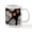 White, variant on CafePress - Day Of The Dead Sugar Skull, BLACK Mug - 11 oz Ceramic Mug - Novelty Coffee Tea Cup