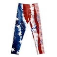 thumbnail image 5 of Pants for Girls Children Usa 250 Years Independence Day Print Sport Pants Comfortable Dark Blue 9-10 Years, 5 of 5