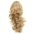 thumbnail image 2 of Onedor 15" Synthetic Fiber Curly Ponytail Hair Extension hairpiece with Clip-in Jaw Clips, Dual-Use Hair Extensions (24H613), 2 of 8