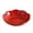 Red, variant on akuxy Clearance! Wedding Serving Tray Platter Red Fruit Plate Round Tray Snack Dishes for Neighbor Hospitality and Party Gatherings
